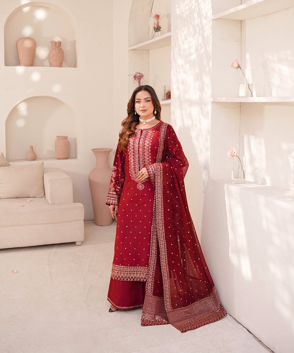 'Rosso' 3 Piece Suit