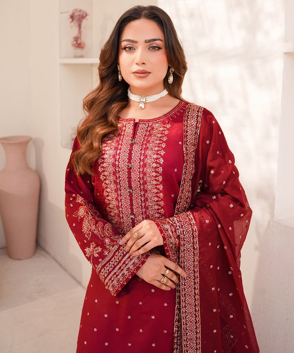 'Rosso' 3 Piece Suit