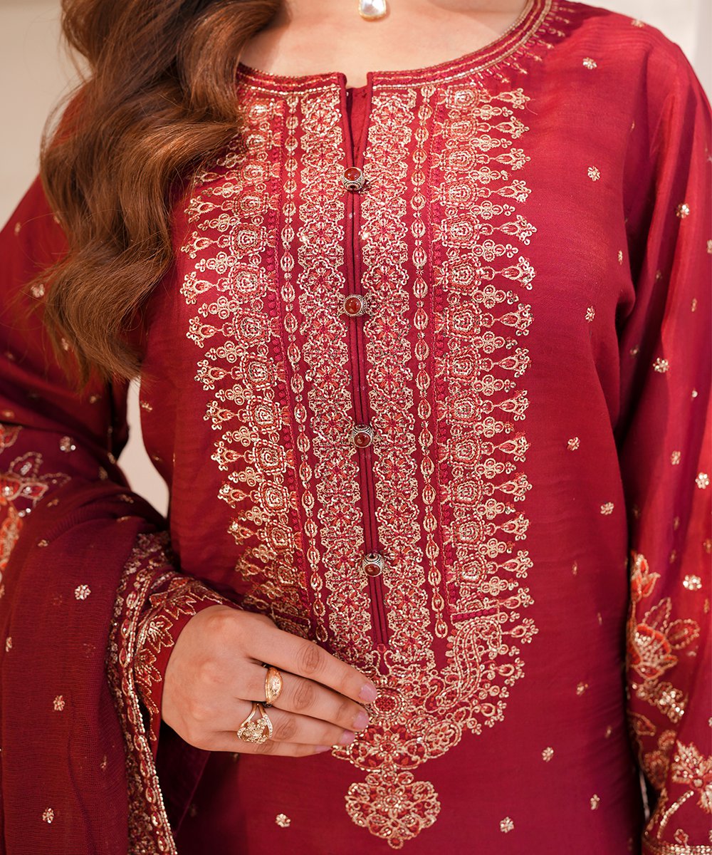 'Rosso' 3 Piece Suit