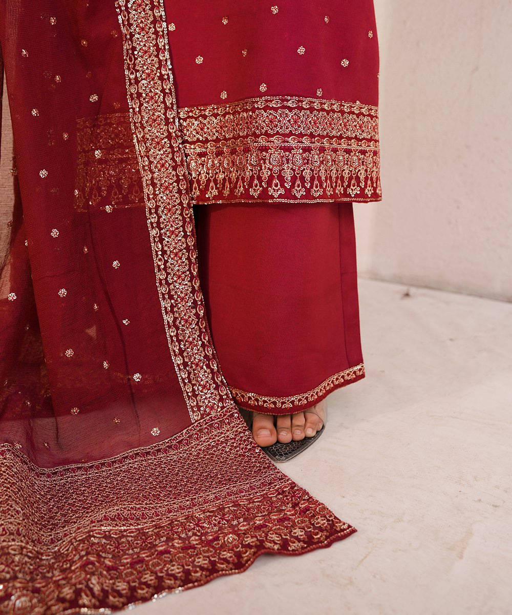 'Rosso' 3 Piece Suit