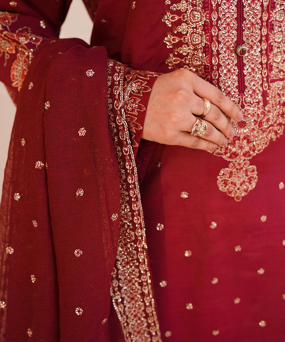 'Rosso' 3 Piece Suit