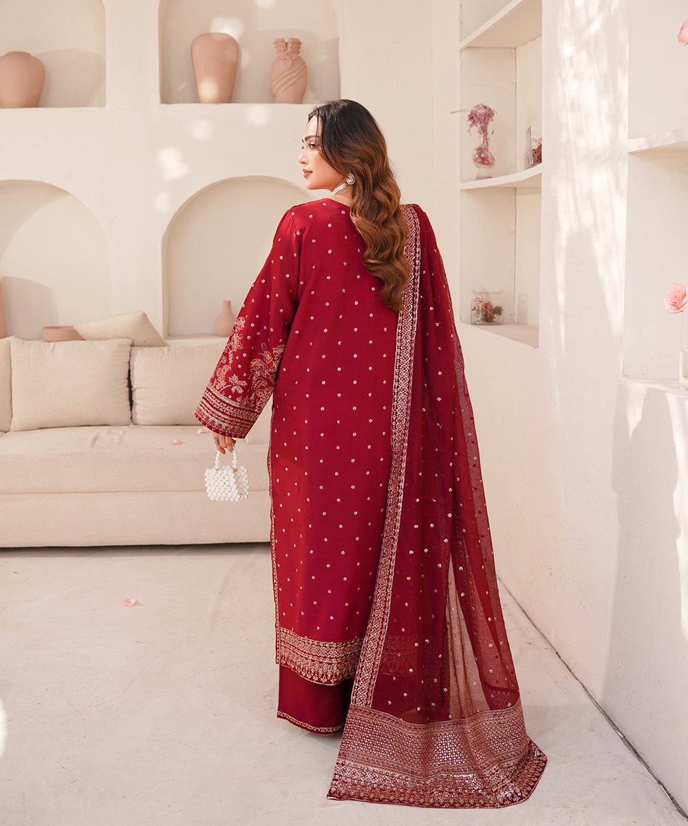 'Rosso' 3 Piece Suit