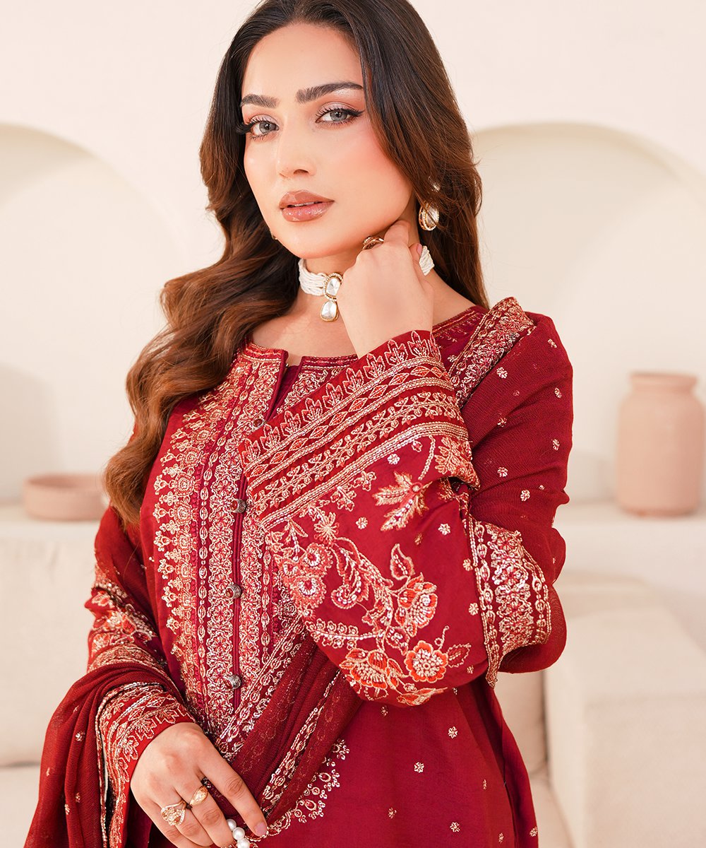 'Rosso' 3 Piece Suit