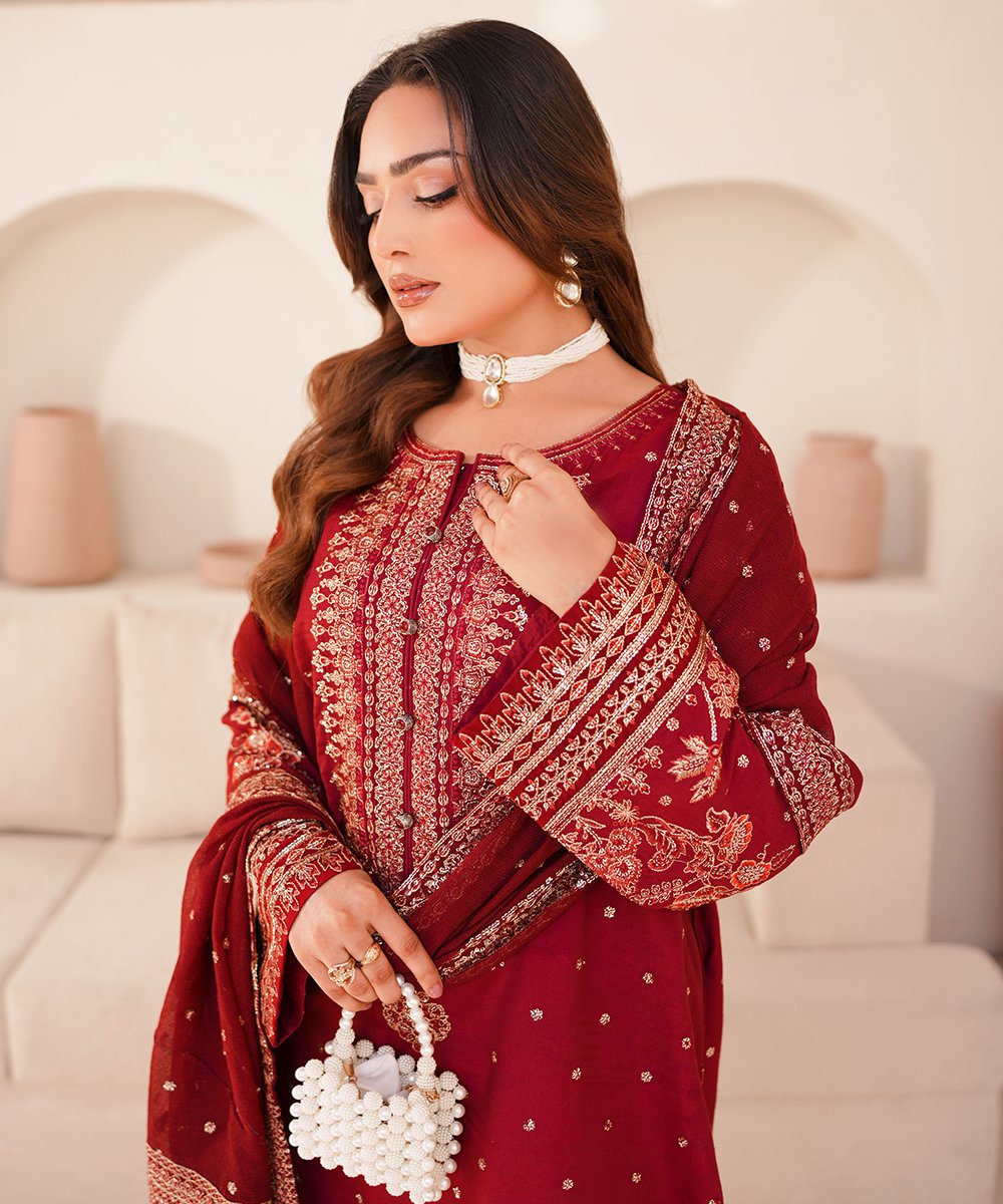 'Rosso' 3 Piece Suit