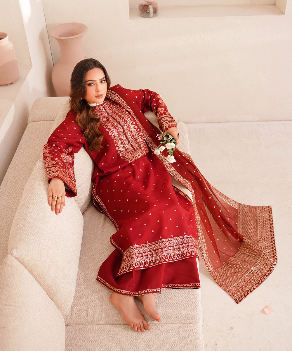 'Rosso' 3 Piece Suit