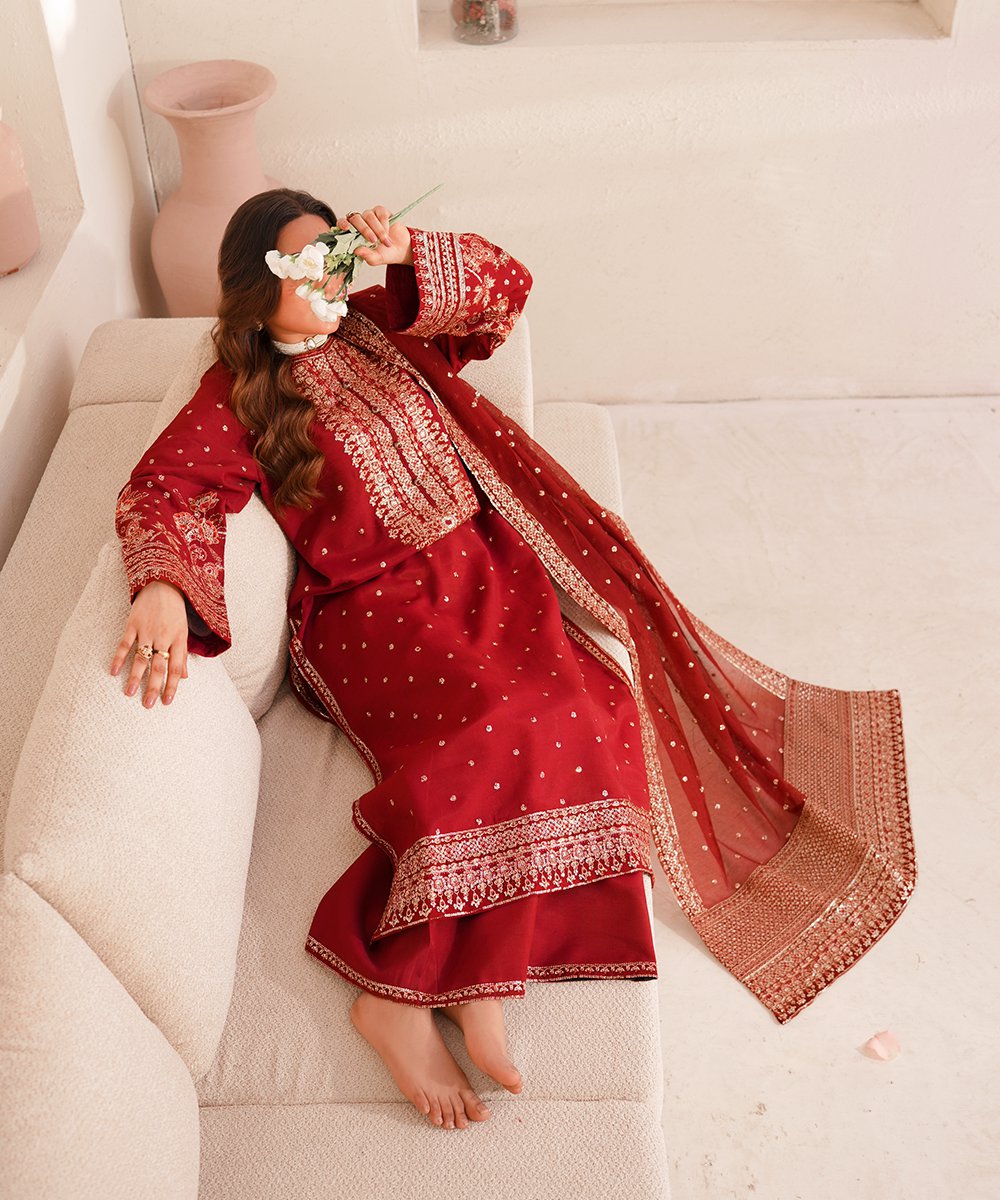 'Rosso' 3 Piece Suit