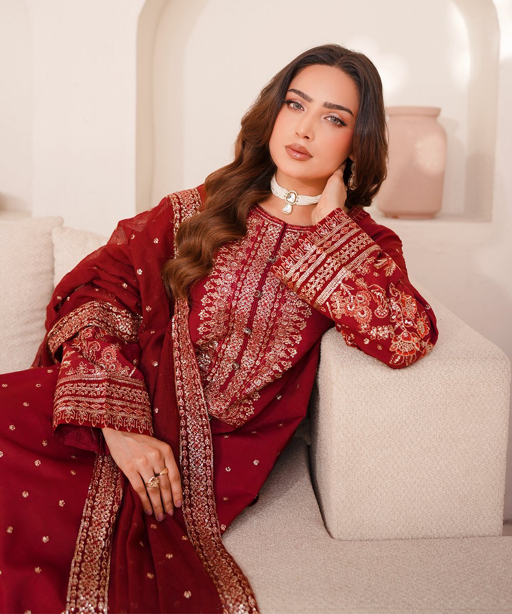 'Rosso' 3 Piece Suit