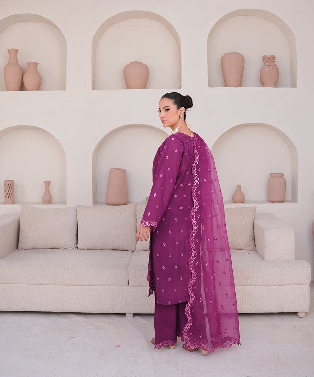 'Banafsh' 3 Piece Suit