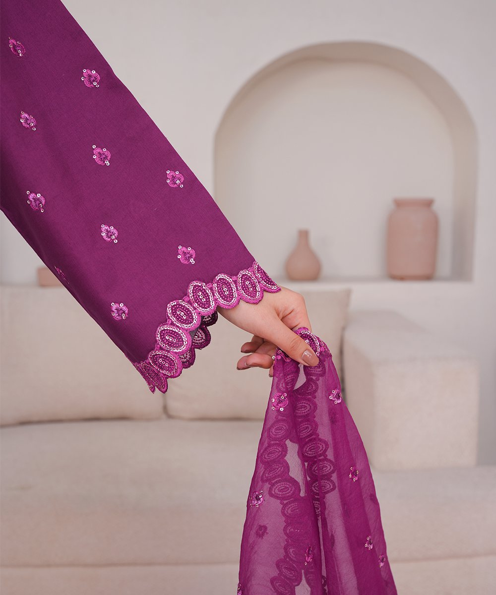 'Banafsh' 3 Piece Suit