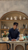 Classic Midnight Blue Wash & Wear Men’s Suit | Premium All-Season Pakistani Menswear