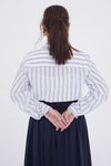 Navy Stripe & Tropical Flare Set