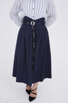 Navy Stripe & Tropical Flare Set