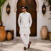 Pearl White 3 piece suit