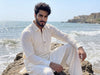 Off-White Designer Cotton Kameez Shalwar Suit