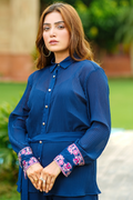 Midnight Flora crinkle Set