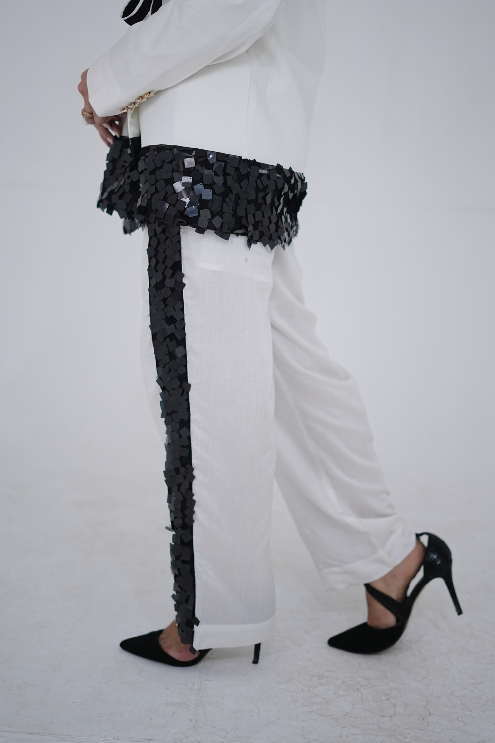 Sequin Accent Co-ord