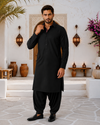Black Men's Shalwar Kameez