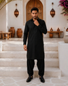 Black Men's Shalwar Kameez