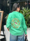Emerald Artisan Tunic Shirt