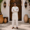 Pearl White 3 piece suit