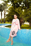 Peach Long Shirt – Elegant