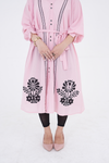 Peach Long Shirt – Elegant