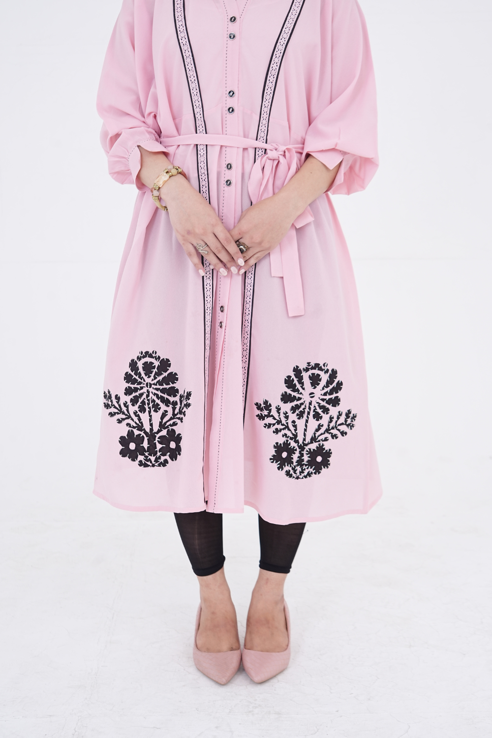 Peach Long Shirt – Elegant