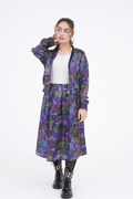 Abstract Print Shamoz Silk Set